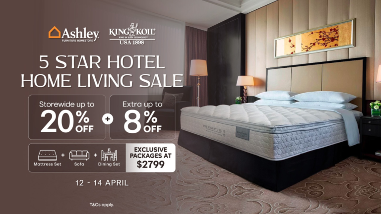 King Koil's First-Ever 5-Star Hotel Home Living Sale