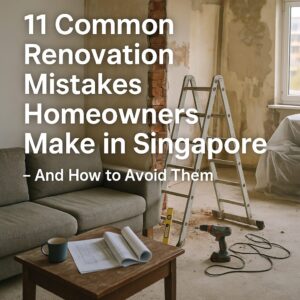 Read more about the article 11 Common Renovation Mistakes Homeowners Make in Singapore – And How to Avoid Them